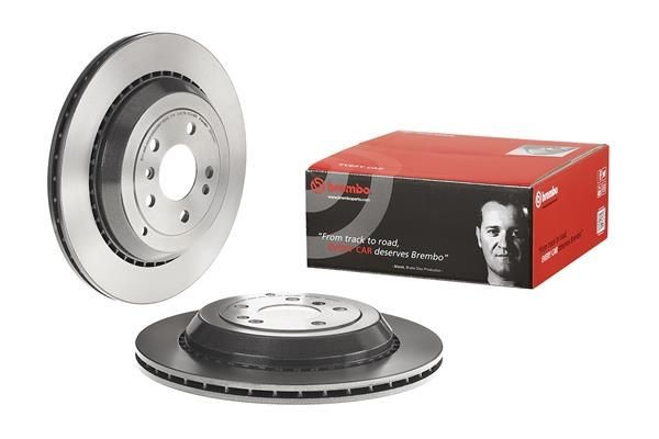 BREMBO Brake rotors 09.R124.21 suitable for MERCEDES-BENZ ML-Class, R-Class, GL