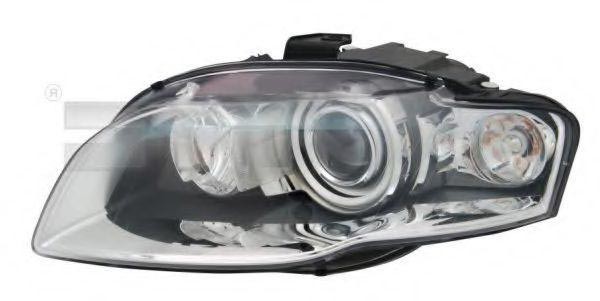 TYC 20-11428-15-2 Headlight Left, D1S, P21W, white, with daytime running light, for right-hand traffic, with electric motor, without control unit