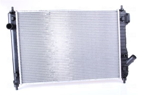 NISSENS Aluminium, 600 x 418 x 16 mm, with gaskets/seals, without expansion tank, without frame, Brazed cooling fins Radiator 61687 buy