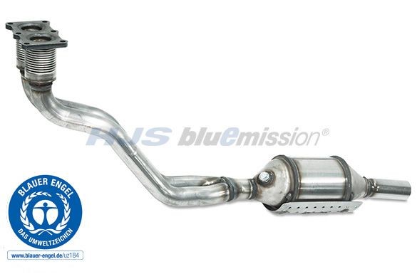 HJS 96 11 3058 Catalytic converter with mounting parts, with the ecolabel 