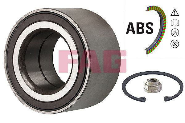 FAG Photo corresponds to scope of supply, 78 mm Inner Diameter: 43mm Wheel hub bearing 713 6270 40 buy