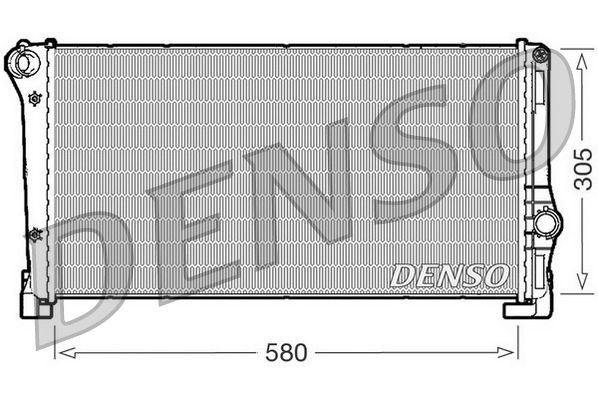 DENSO DRM09104 Engine radiator 517 08 005