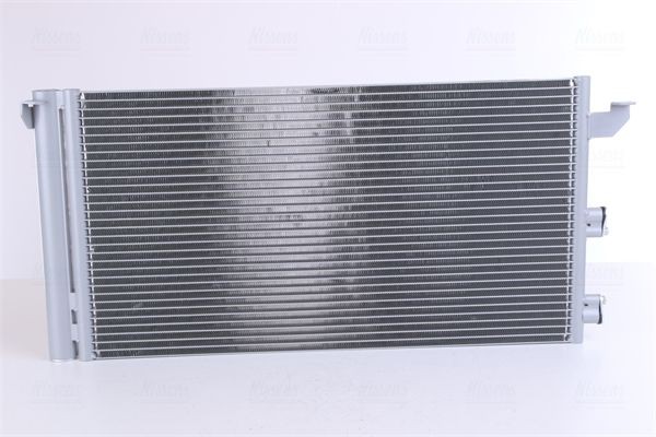 NISSENS 940173 Air conditioning condenser with dryer, Aluminium, 608mm, R 134a, R 1234yf
