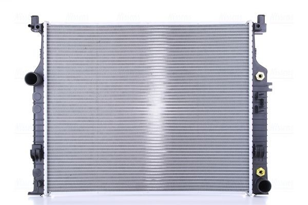 NISSENS 62577A Engine radiator Aluminium, 636 x 529 x 40 mm, Brazed cooling fins