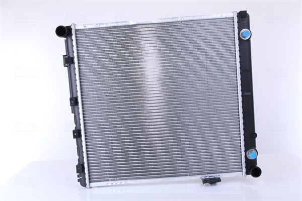 NISSENS 62751A Engine radiator Aluminium, 488 x 488 x 40 mm, with oil cooler, with gaskets/seals, without expansion tank, without frame, Brazed cooling fins