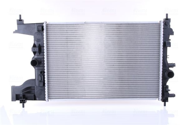 NISSENS 630727 Engine radiator Aluminium, 580 x 389 x 16 mm, Brazed cooling fins