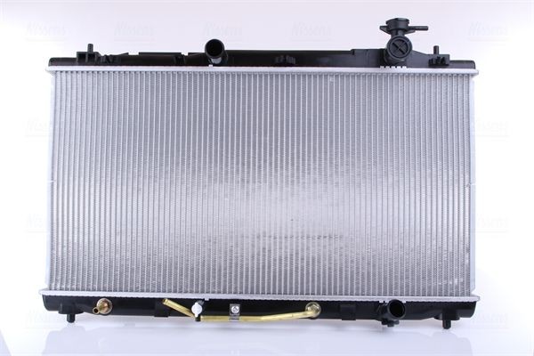 646812 NISSENS Radiators TOYOTA Aluminium, 400 x 766 x 16 mm, Brazed cooling fins