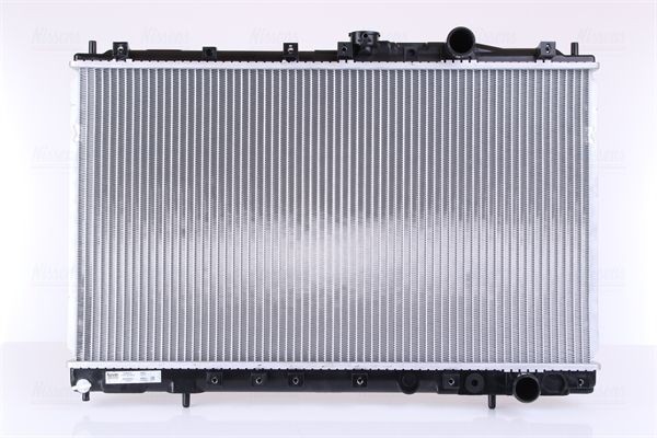 NISSENS 628431 Engine radiator Aluminium, 375 x 658 x 26 mm, with gaskets/seals, without expansion tank, without frame, Brazed cooling fins