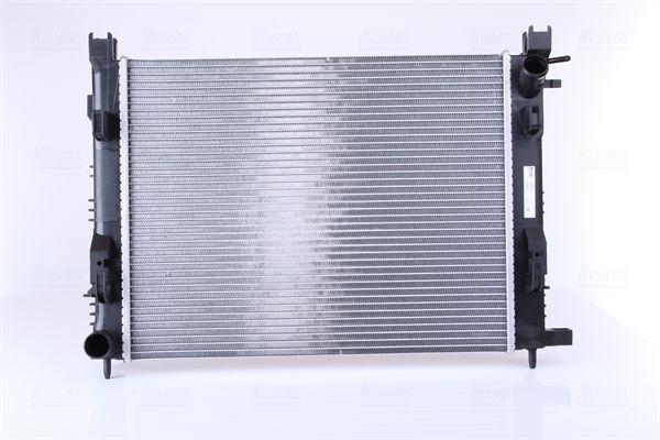 NISSENS 637624 Engine radiator Aluminium, 511 x 408 x 26 mm, with gaskets/seals, without expansion tank, without frame, Brazed cooling fins