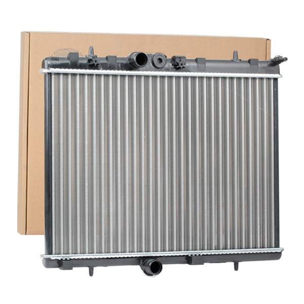 NISSENS 636007 Engine radiator Aluminium, 380 x 544 x 23 mm, with gaskets/seals, without expansion tank, without frame, Mechanically jointed cooling fins