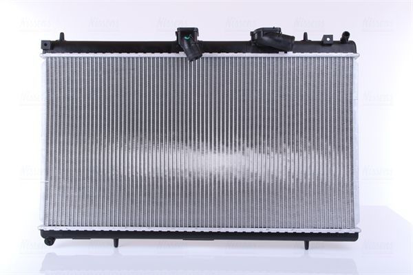 NISSENS 63619 Engine radiator Aluminium, 380 x 692 x 32 mm, without gasket/seal, without expansion tank, without frame, Brazed cooling fins