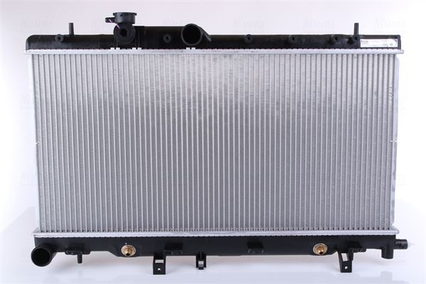 NISSENS 67711 Engine radiator Aluminium, 340 x 692 x 16 mm, without gasket/seal, without expansion tank, without frame, Brazed cooling fins