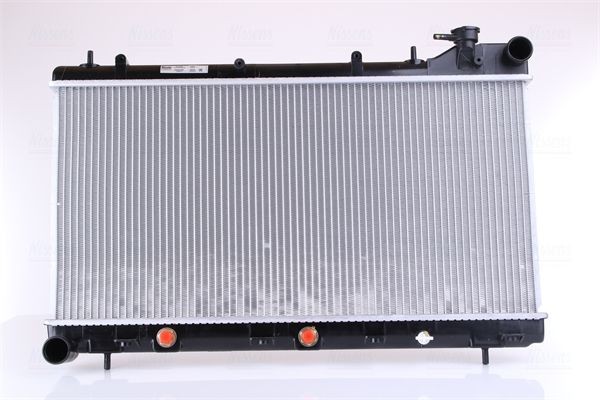 NISSENS 64186 Engine radiator Aluminium, 340 x 688 x 16 mm, Brazed cooling fins