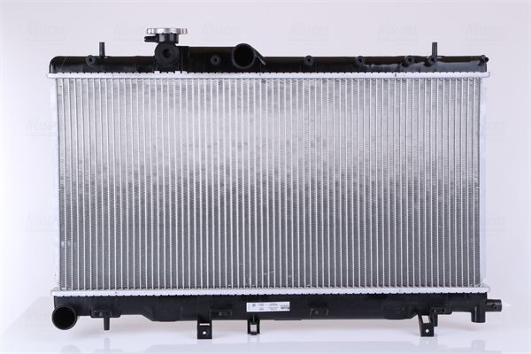 NISSENS 67709 Engine radiator Aluminium, 340 x 688 x 16 mm, without gasket/seal, without expansion tank, without frame, Brazed cooling fins