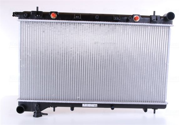 NISSENS 67728 Engine radiator Aluminium, 360 x 692 x 16 mm, without gasket/seal, without expansion tank, without frame, Brazed cooling fins