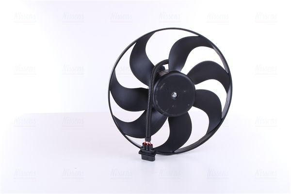 NISSENS 85543 Radiator cooling fan Ø: 340 mm, 12V, 216W, without integrated regulator