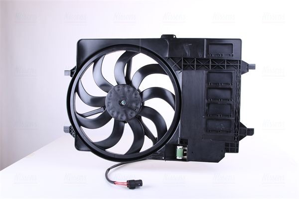 NISSENS Engine cooling fan 85125 for MINI Hatchback, Convertible