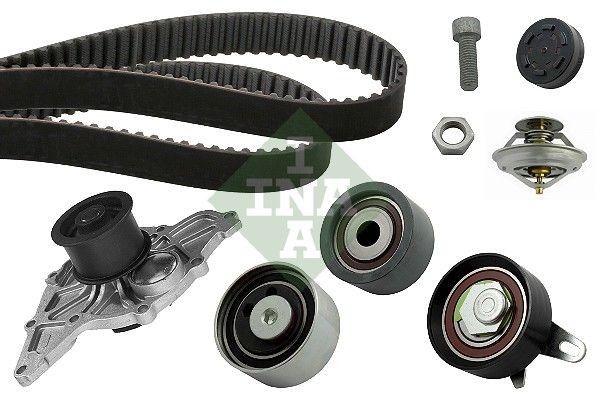 Audi A8 Water pump and timing belt kit INA 530 0416 31 cheap
