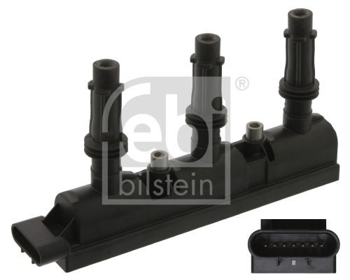 FEBI BILSTEIN 39585 Ignition coil Number of connectors: 7, 3 Spark