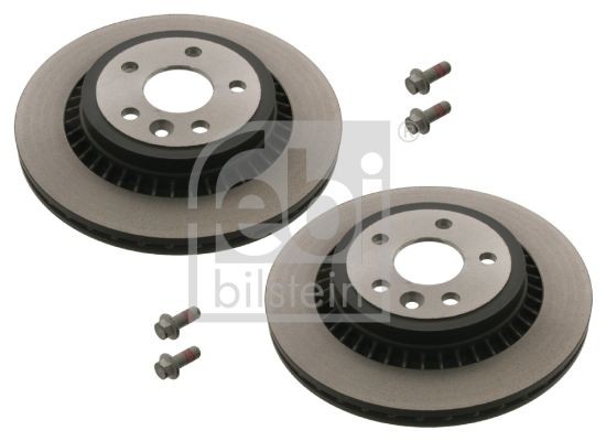 FEBI BILSTEIN 39621 Brake disc Rear Axle, 302x22mm, 5x108, internally vented, Coated