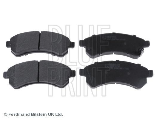 BLUE PRINT ADJ134224 Brake pad set Front Axle, with acoustic wear warning