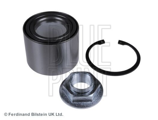 ADN18385 BLUE PRINT Wheel hub assembly OPEL Rear Axle, with axle nut, with retaining ring, 80 mm, Tapered Roller Bearing