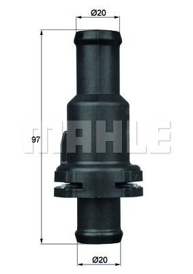 1.001.79 BEHR THERMOT-TRONIK Opening Temperature: 79°C Thermostat, coolant TH 1 79 buy