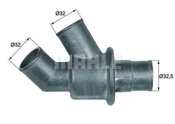 2.391.87 BEHR THERMOT-TRONIK Opening Temperature: 87°C Thermostat, coolant TH 23 87 buy