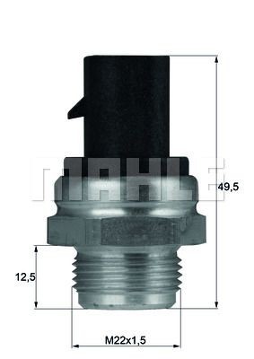 Original TSW 12D BEHR THERMOT-TRONIK Temperature switch, radiator fan experience and price