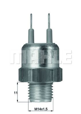 70808855 BEHR THERMOT-TRONIK M14x1,5 Number of pins: 2-pin connector Radiator fan switch TSW 26 buy