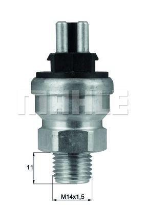 70808881 BEHR THERMOT-TRONIK M14x1,5 Number of pins: 3-pin connector Radiator fan switch TSW 47 buy