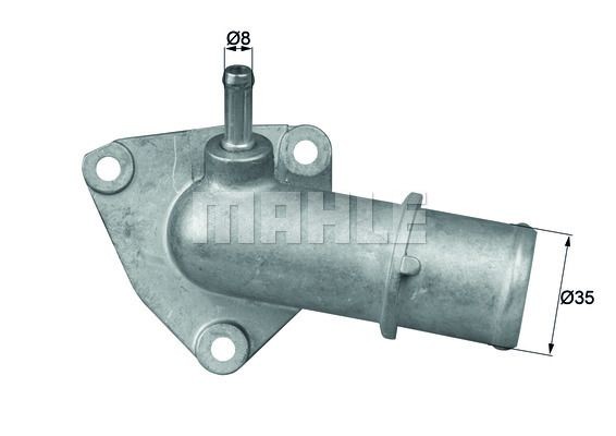 Great value for money - BEHR THERMOT-TRONIK Engine thermostat TI 72 87D