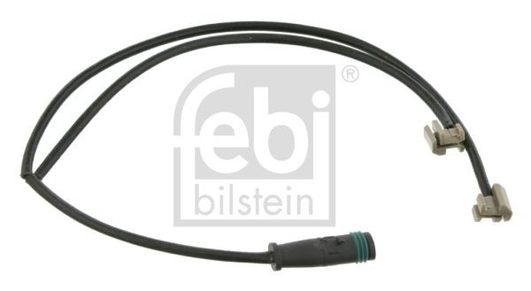 FEBI BILSTEIN Front Axle, without holder Length: 400mm Warning contact, brake pad wear 24496 buy