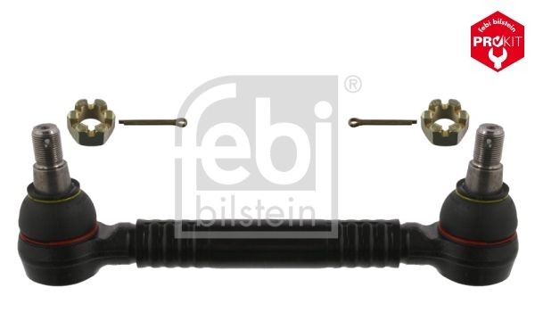 FEBI BILSTEIN Front Axle, with crown nut Cone Size: 28,6mm, Length: 300mm Tie Rod 37758 buy