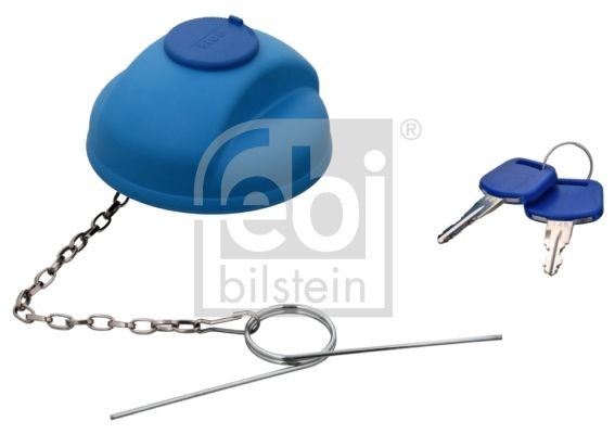 FEBI BILSTEIN 97 mm, mit Schlüssel, Blau Tankdeckel 37790 kaufen