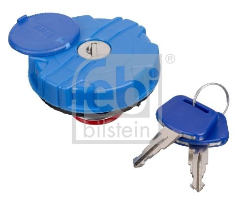 FEBI BILSTEIN 66 mm, with lock, with key, blue Sealing cap, fuel tank 37791 buy