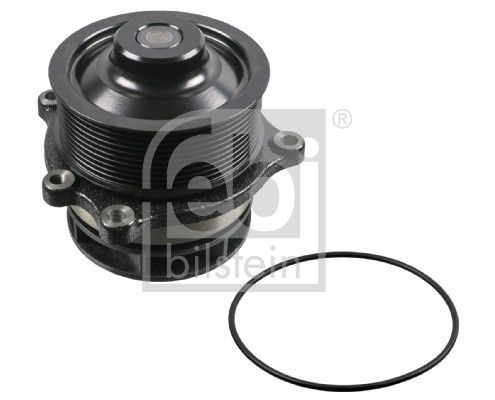 FEBI BILSTEIN Grey Cast Iron, with belt pulley, with gaskets/seals, Plastic Water pumps 39083 buy