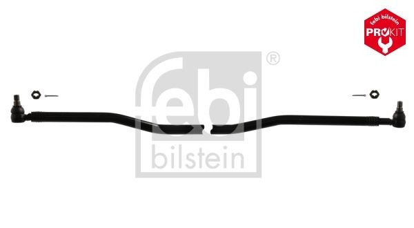 FEBI BILSTEIN 39085 Centre Rod Assembly Front Axle, from the steering gear to the 1st idler arm, with crown nut