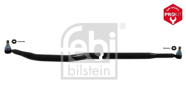 FEBI BILSTEIN Front Axle, from the steering gear to the 1st idler arm, with crown nut Centre Rod Assembly 39368 buy