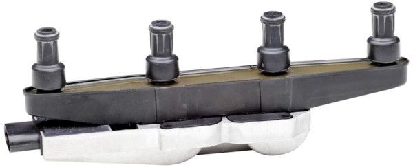 HELLA 4-pin connector, 12V, incl. spark plug connector Number of pins: 4-pin connector Coil pack 5DA 193 175-081 buy