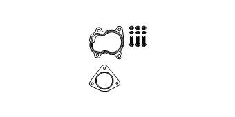 HJS Mounting Kit, primary catalytic converter 82 23 4488 Renault SCÉNIC 1999