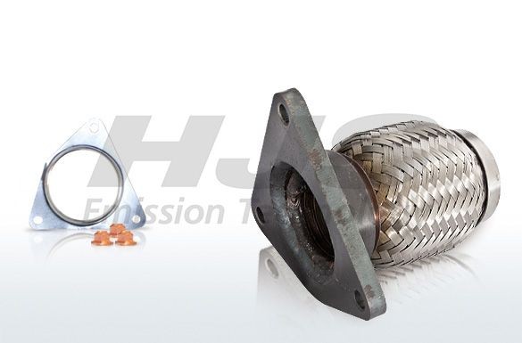 HJS 50 x 100 mm, Front, with flange, with mounting parts, Flexible Flex Hose, exhaust system 83 00 8312 buy
