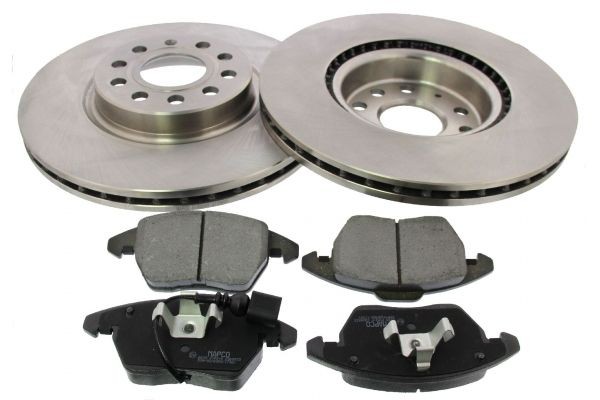 MAPCO Brake discs and pads set rear and front VW Passat Variant (365) new 47833