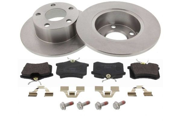 Great value for money - MAPCO Brake discs and pads set 47864