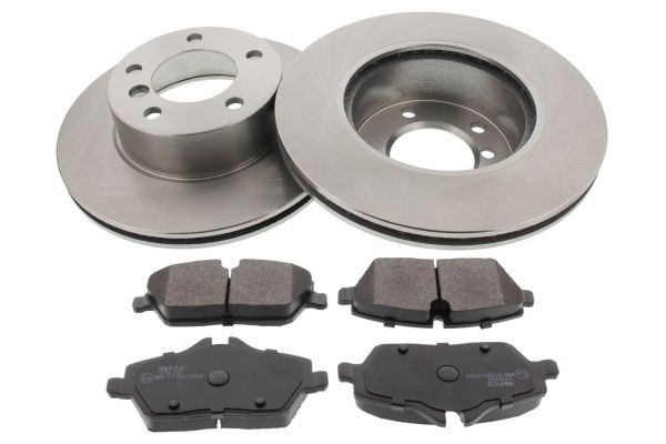 MAPCO Front Axle, Vented Ø: 284mm, Brake Disc Thickness: 22mm Brake discs and pads 47889 buy