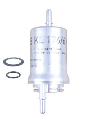 KL 176/6D KNECHT Fuel filters SEAT In-Line Filter, with exchangeable pressure regulator, 8mm, 7,9mm