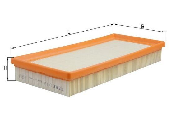 Great value for money - KNECHT Air filter LX 854