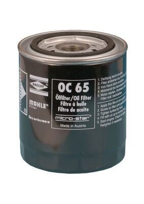 KNECHT Oil filter OC 65