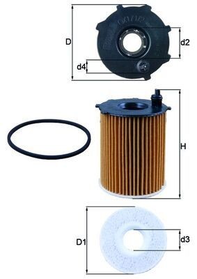 OX1712D Oil filters KNECHT OX 171/2D ECO review and test