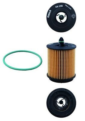 Great value for money - KNECHT Oil filter OX 258D